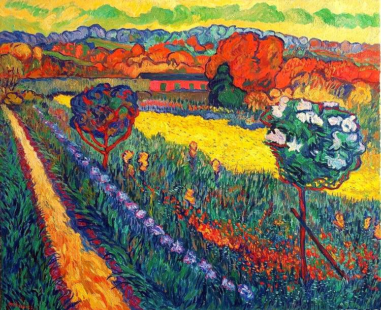 Une allée chez Monet à Giverny